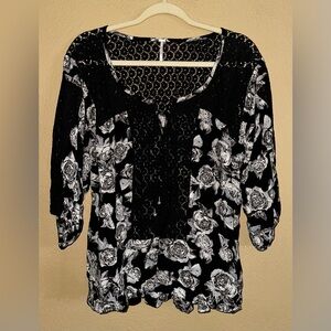 Free People Moon River Blouse